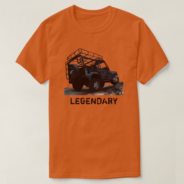 T-Shirt LEGENDARY (Frente do Design)
