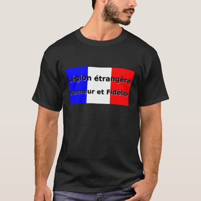 T-shirt Legion etrangere - Honneur et Fidelite (Frente)