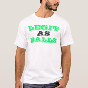 T-shirt Legit como bolas