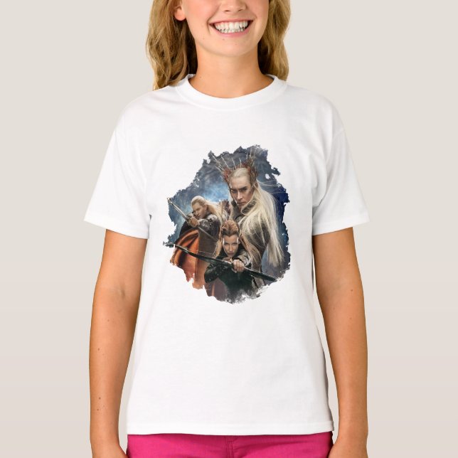 T-shirt LEGOLAS GREENLEAF™, TAURIEL™ e Thranduil (Frente)