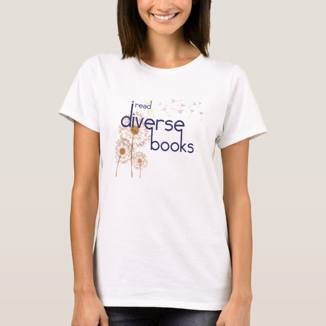 T-shirt Leio Diversas Livros (luz) (Frente)