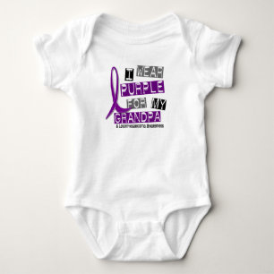 T-shirt LEIOMYOSARCOMA eu visto o roxo para meu vovô 37