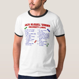 T-shirt Leis 2 da propriedade de RUSSELL TERRIER do JAQUE
