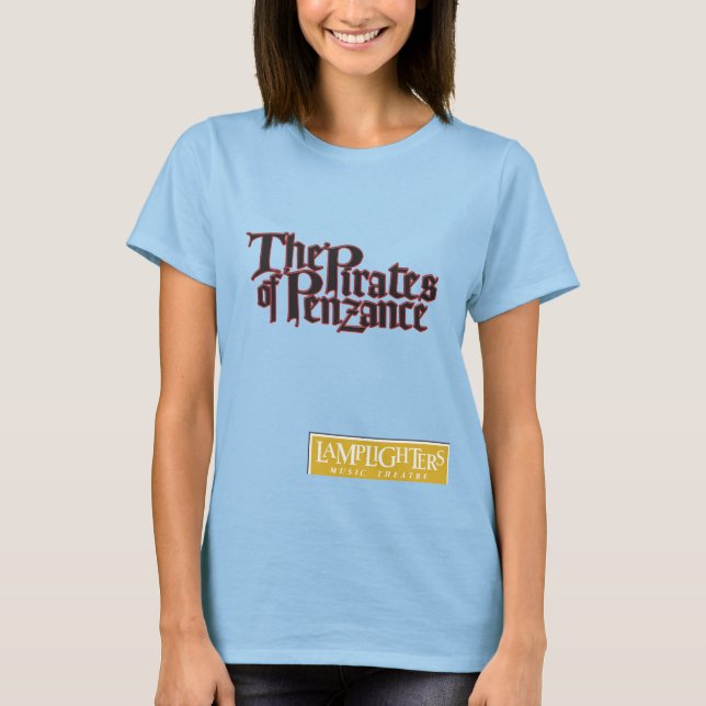 T-shirt Leitores - Os Piratas do Penzance 2010 (Frente)