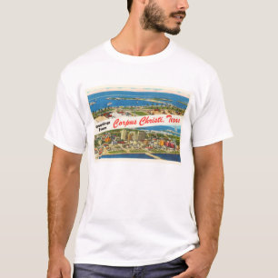 T-shirt Lembrança das viagens vintage de Corpus Christi