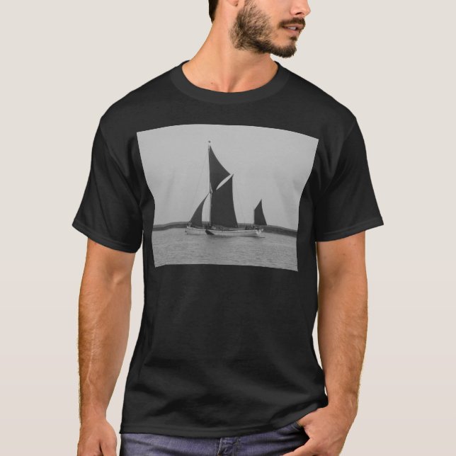 T-shirt Lembrete de Barco à Vela (Frente)