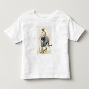 T-shirt Lenhador grego, o 13 de junho de 1856 (caneta,