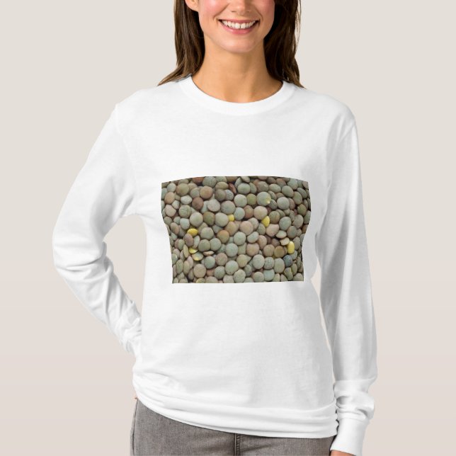 T-shirt Lentilhas saborosos (Frente)