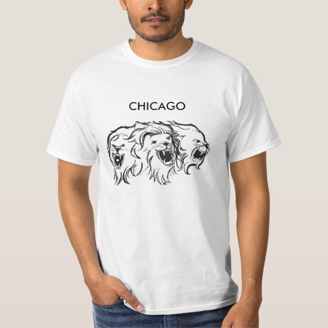 T-shirt Leões de Chicago (Frente)