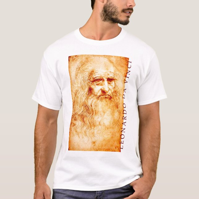 t-shirt Leonardo da Vinci (Frente)