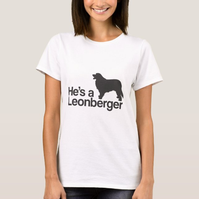 T-shirt Leonberger (Frente)