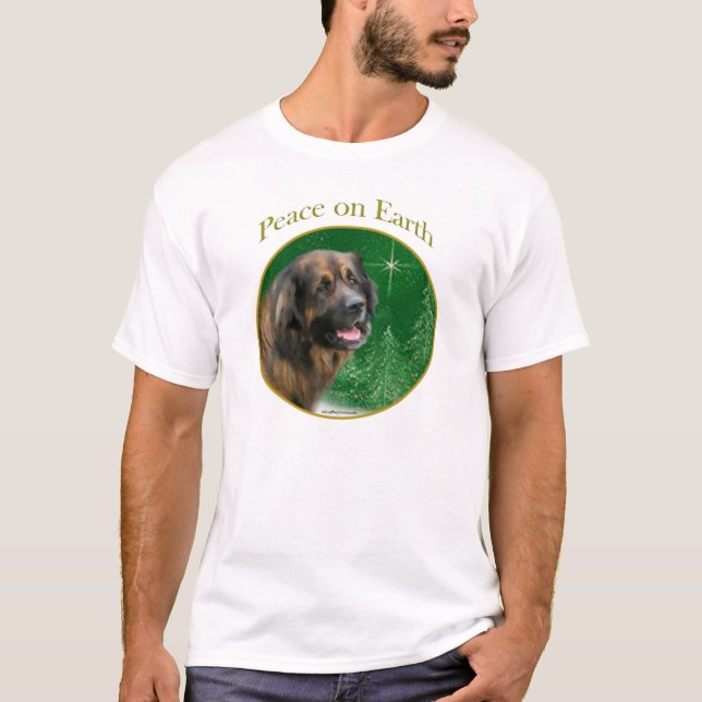 T-shirt Leonberger Peace (Frente)