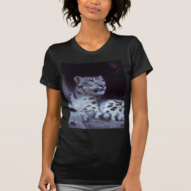 T-shirt Leopardo de neve (Frente)