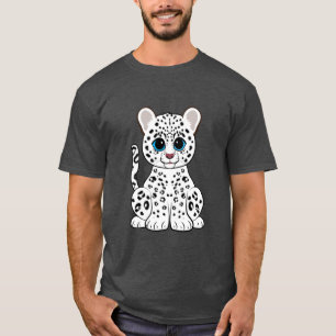 T-shirt Leopardo de neve Cub