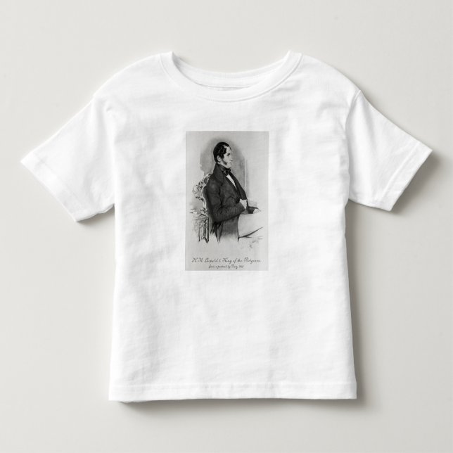T-shirt Leopold mim, rei dos belgas (Frente)