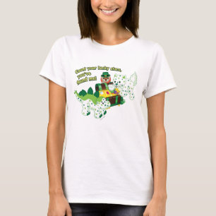 T-shirt Leprechaun de Webkinz
Gato do trevo
Dino