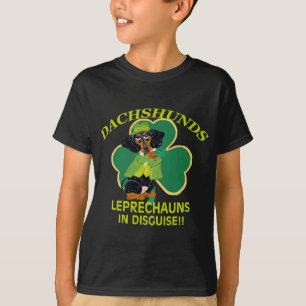 T-SHIRT LEPRECHAUN DO DACHSHUND