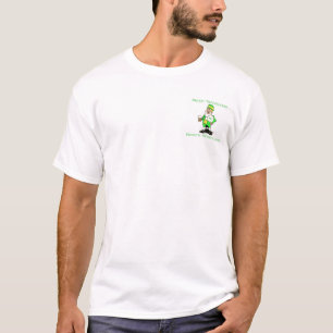 T-shirt Leprechaun irlandês do fim de semana, Wildwood