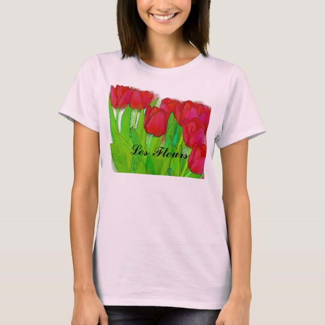 T-shirt Les Fleurs (Frente)