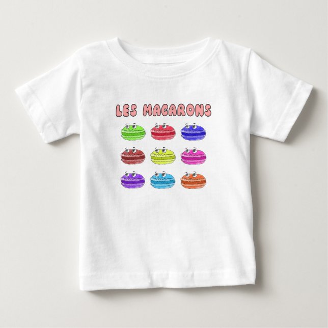 T-shirt Les Macarons — Cartoon (Frente)