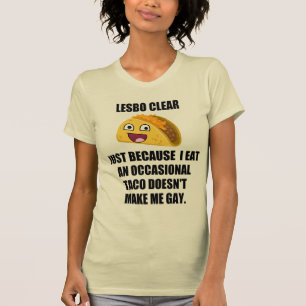 T-shirt lésbica engraçado