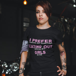 T-shirt lésbica engraçado