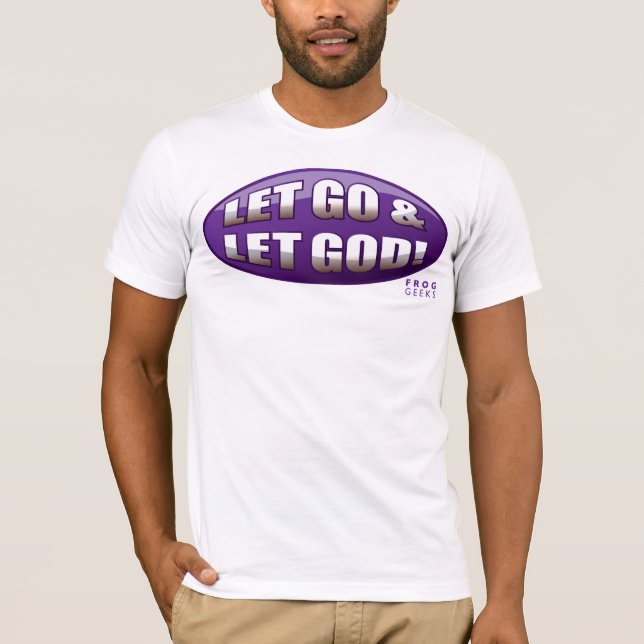 T-shirt LetGoLetGodPURPLE (Frente)