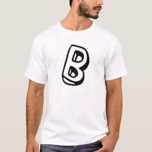 T-shirt Letra B