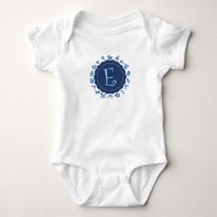 T-shirt Letra customizável "E "