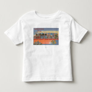 T-shirt Letra ScenesIndiana de IndianaLarge
