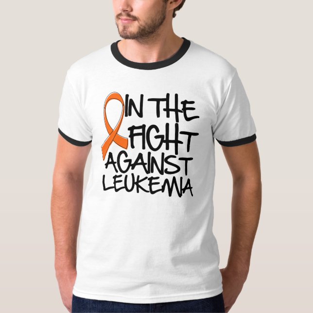 T-shirt Leucemia - na luta (Frente)