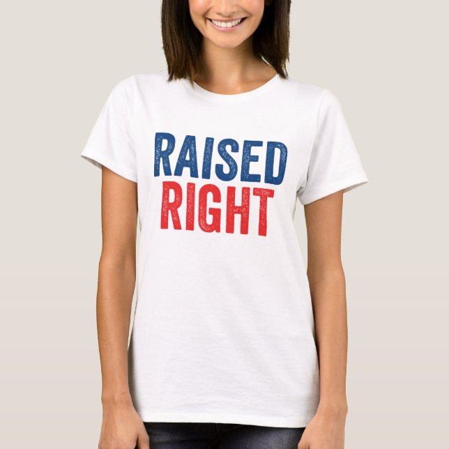 T-shirt Levantado à Direita (Frente)