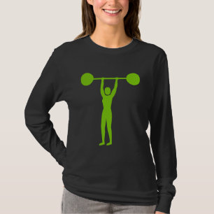 T-shirt Levantamento de peso 02 - verde de Marciano