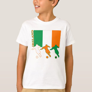 T-shirt leve de Ireland do futebol