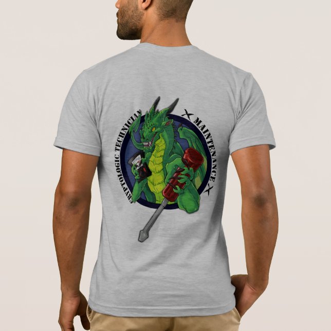 T-shirt leve do design "original" (Verso)