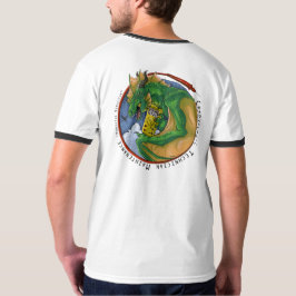 T-shirt leve unilateral da "moeda" do CTM