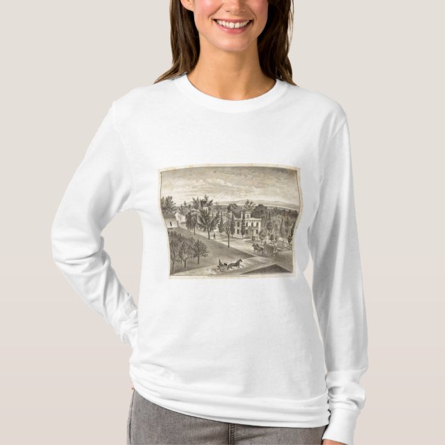 T-shirt Lewelling res, fazenda (Frente)