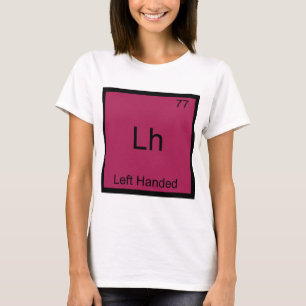 T-shirt Lh - Símbolo Químico de Elemento Divertido para Ca