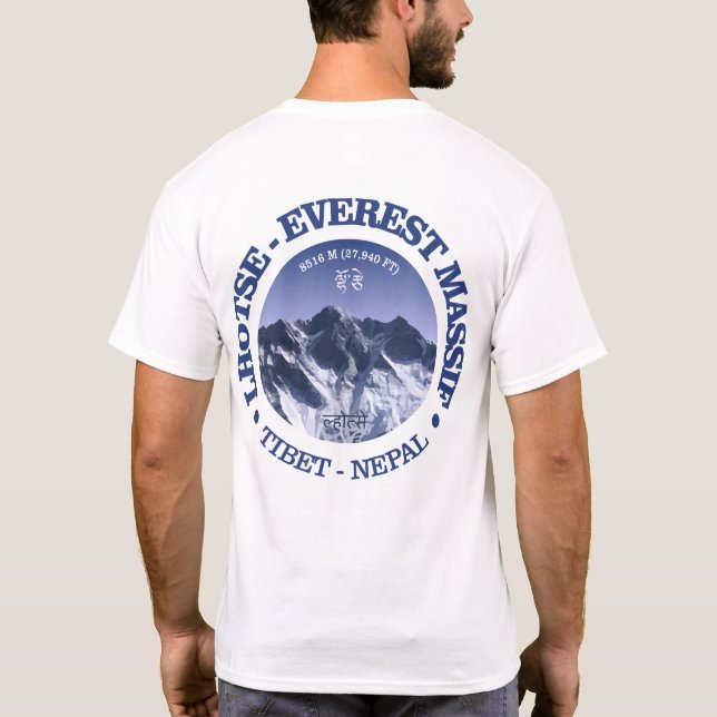 T-shirt Lhotse - Everest Massif (Verso)