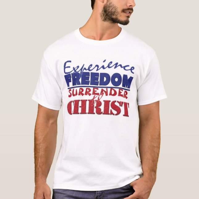 T-shirt Liberdade da experiência (Frente)