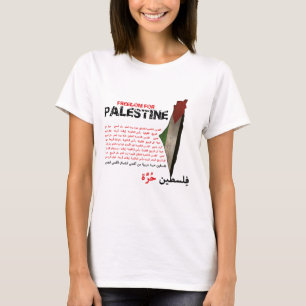 T-shirt Liberdade de Palestina