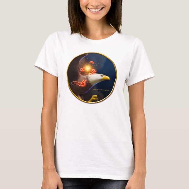 T-shirt Liberdade Eagle (Frente)