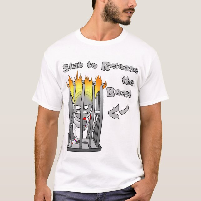 T-shirt Libere o animal (Frente)