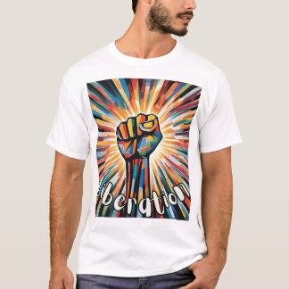 T-Shirt "Libertação" - Símbolo Negrito da Unidade
