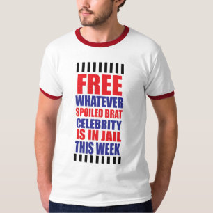 T-shirt Libertar uma Celebridade