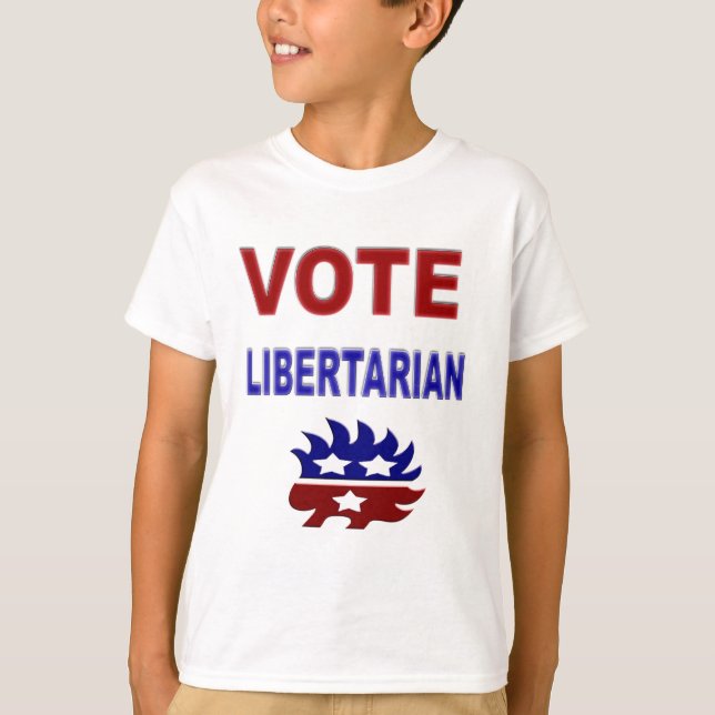 T-shirt Libertário do voto (Frente)