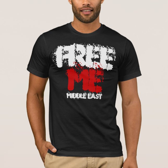 T-SHIRT LIBERTE-ME ORIENTE MÉDIO (Frente)