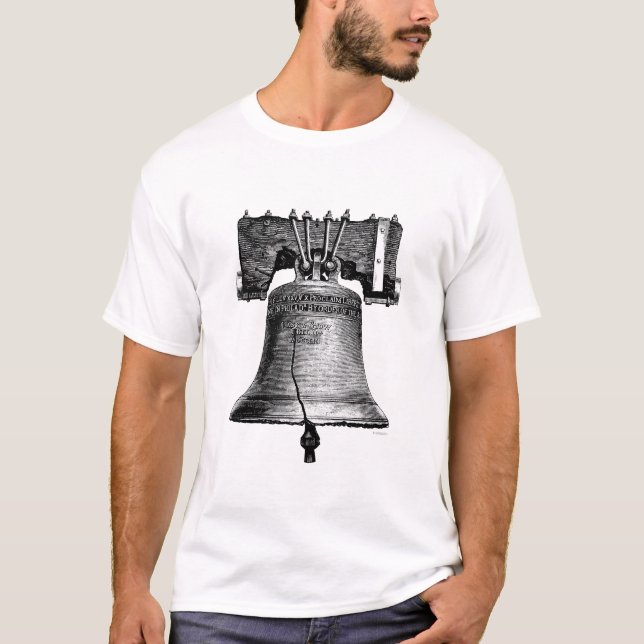 T-shirt Liberty Bell, século XIX (Frente)