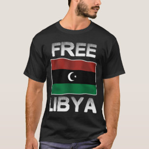 T-shirt Líbia livre