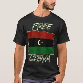 T-shirt Líbia livre